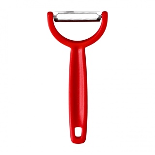 Obieraczka czerwona ręczna do warzyw Ypso pozioma ząbkowana 145 mm Victorinox 6.0963.1