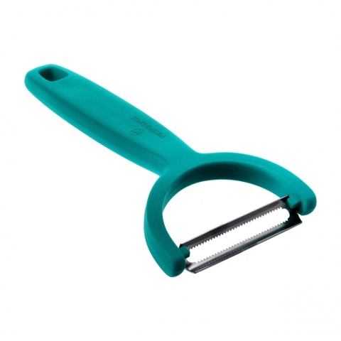 obieraczka do warzyw i owoców Victorinox Ypso zielona 6.0963.4 ząbkowana