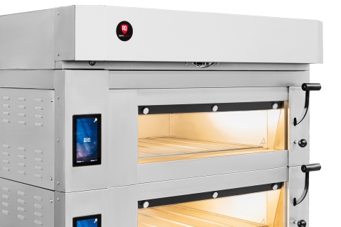 piec piekarniczy modułowy RQPM-D panel sterowania LED
