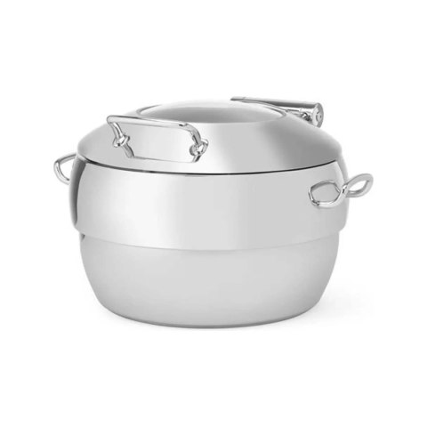 Podgrzewacz indukcyjny okrągły GN 1/1 Premium Glass Fine Dine – 590×410×200 mm 473610