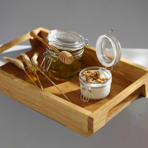 słoik szklany z pokrywką i klipsem Fine Dine Vision 125 ml