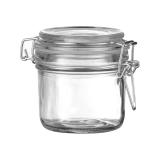 Słoik typu wek 200 ml Vision z klipsem do deserów i bufetu Fine Dine 425091 110x70x70mm