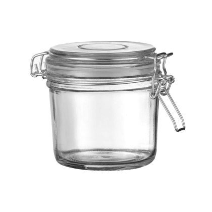 Słoik typu wek 350 ml Vision z klipsem do deserów i bufetu Fine Dine 425527 133x80x97mm