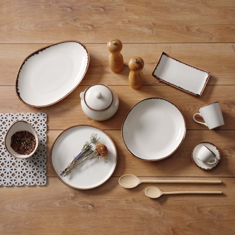 spodek pod bulionówkę porcelana vitrified