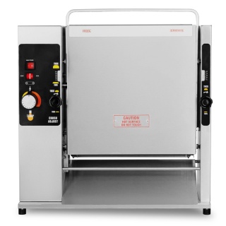 Toster przelotowy gastronomiczny SEKM40 Resto Quality – pionowy opiekacz do pieczywa 1400 szt./h, 638×203×664 mm