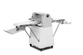 Wałkowarka piekarnicza do ciasta 380 mm taśmowa 0,75 kW 230V – 1630×730×1225 mm - Resto Quality RQSJ-380