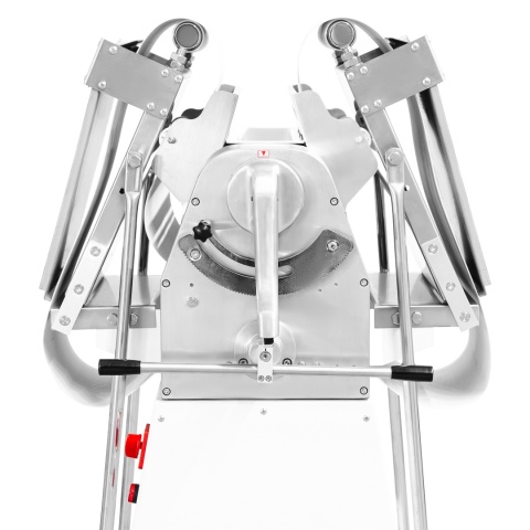 wałkowarka taśmowa do ciasta piekarniczego 380 mm złożona