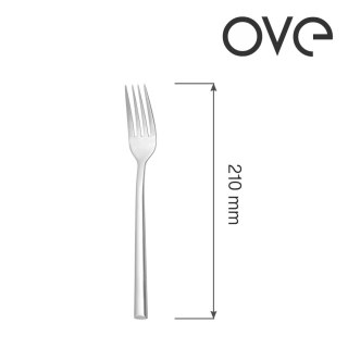 Widelec stołowy Bergen 210 mm bez niklu stal 18/0 OVE do dań głównych 700549