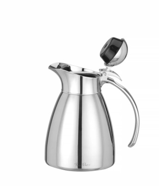 Termos do kawy i herbaty 0,6L srebrny double wall Fine Dine 445815