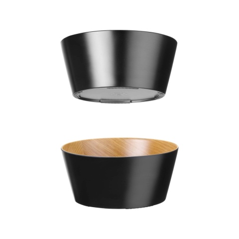 misa bufetowa melaminowa Fine Dine Panama Black sałatki owoce