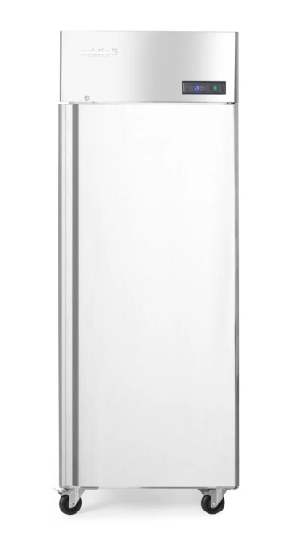 Szafa chłodnicza 670L Profi Line 1-drzwiowa GN 2/1 stal nierdzewna 730x800x2096 mm - Arktic 232118