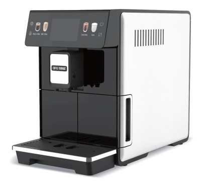 Automatyczny ekspres do kawy MINI WHITE One Touch Coffee Format z automatycznym spienianiem mleka i Cold Brew 1101118522