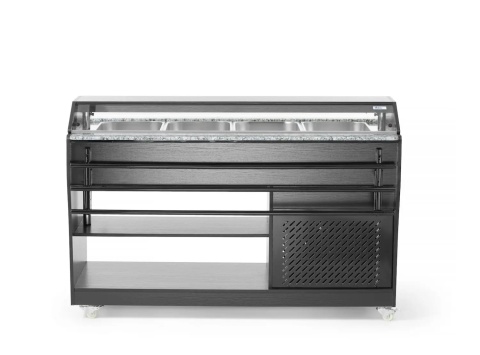 bufet sałatkowy Arktic 274057 GN 1/1 czarny