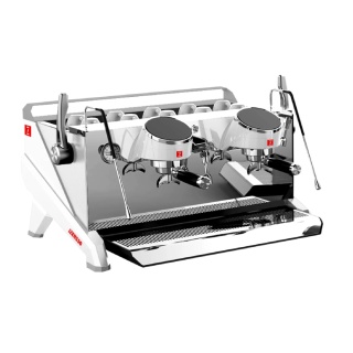 Ekspres kolbowy 2-grupowy Raptor White do kawy i herbaty Izensso T3 Multi-Boiler 6100W