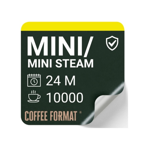 Gwarancja na ekspres MINI STEAM Coffee Format