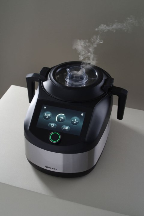 Robot kuchenny gastronomiczny 4L 1500W HENDICHEF Pro do gotowania, mieszania i blendowania – 391x443x269 mm HENDI 237168