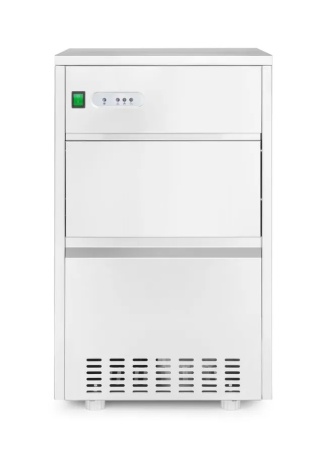 Kostkarka do lodu 26 kg/24h chłodzona powietrzem zasobnik 7 kg kostki kule Arktic 271773 – 400x600x675 mm