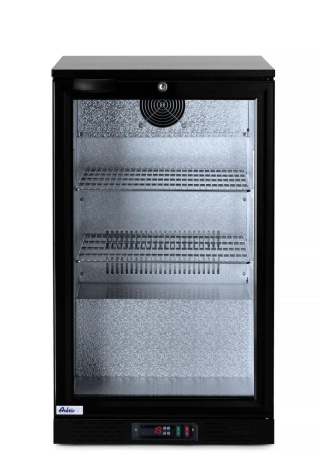 Lodówka barowa 86L netto 0°C do 10°C przeszklone drzwi LED czarna Arktic 233900 - 500x530x865 mm