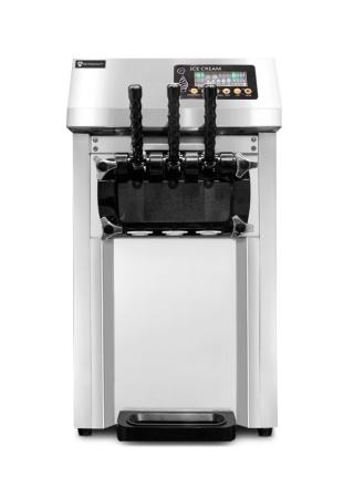 Maszyna do lodów włoskich 20-24 l/h 2x4L 3 smaki pompa napowietrzająca Resto Quality RQBJT126S 420x540x760mm