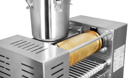 naleśnikarka gastronomiczna automatyczna z taśmą odbiorczą