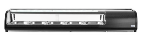 nadstawka chłodnicza 5x GN 1/2 Arktic 274040 czarna 1800 mm