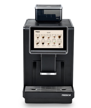 Ekspres automatyczny Fresco X45 do kaw czarnych i mlecznych One Touch Cappuccino 2 termobloki telemetria płatności