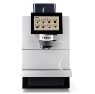 Ekspres automatyczny Fresco X80 Plus do kaw czarnych i mlecznych 2 pompy 100 espresso 100 cappuccino/h podłączenie do wody