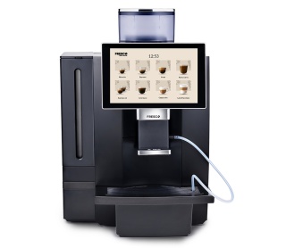 Ekspres automatyczny Fresco X95 Milk Plus do kaw czarnych i mlecznych 2 pompy ekran 10,1" MilkClean podłączenie do wody