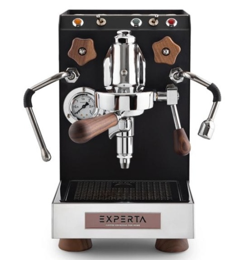 Ekspres kolbowy półautomatyczny Fresco Experta Pro 1 grupa bojler miedziany 1,3L dysza pary - 230x415x380 mm