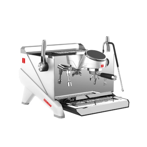 Ekspres kolbowy 1-grupowy Izensso Raptor White do kawiarni specialty
