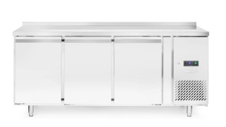 Stół chłodniczy 420L netto 334L Profi Line GN 1/1 3-drzwiowy agregat boczny -2°C do +8°C Arktic 232057 - 1795x700x839 mm
