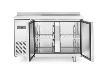 Stół mroźniczy 220L netto 166L Kitchen Line 2-drzwiowy agregat boczny -22°C do -17°C Arktic 233351 - 1200x600x840 mm