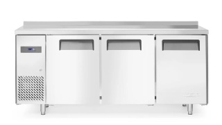 Stół mroźniczy 390L netto 291L Kitchen Line 3-drzwiowy agregat boczny -22°C do -17°C Arktic 233399 - 1800x600x840 mm