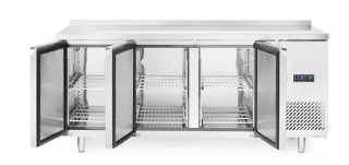 Stół mroźniczy 420L netto 334L Profi Line GN 1/1 3-drzwiowy agregat boczny -22°C do -18°C Arktic 232699 - 1795x700x839 mm