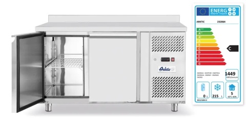 stół mroźniczy gastronomiczny GN1-1 Arktic 232064 klasa energetyczna C