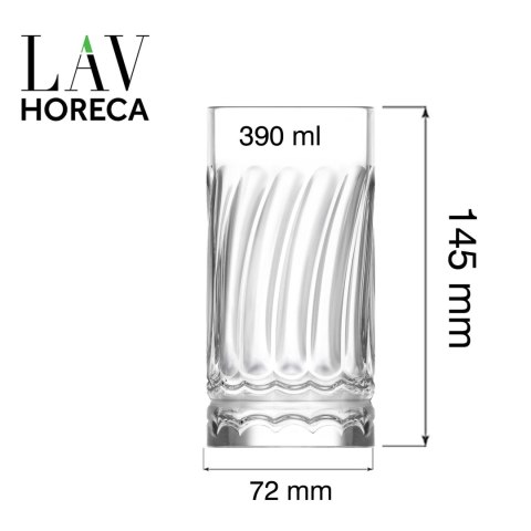 Szklanka wysoka Mallorca, 390ml