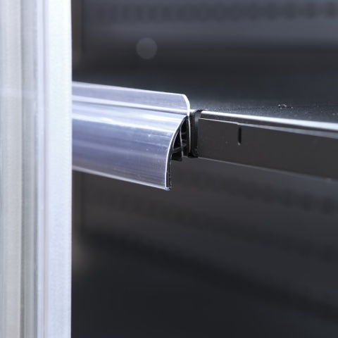 Witryna chłodnicza 1292L regał przeszklone drzwi i boki Resto Quality MDC1290BB – 1310x770x2060 mm