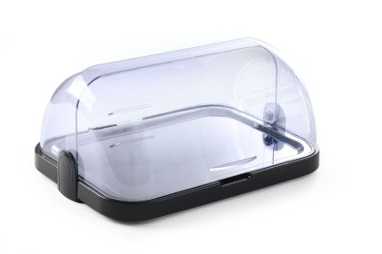 Witrynka chłodząca Roll-top z wkładami chłodzącymi ciemnoszara – 440x320x205 mm HENDI 871874