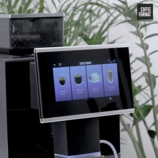 Automatyczny ekspres do kawy Format FIT W4L Black 7 cali 100 filiżanek Coffee Format