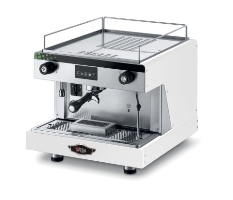 Ekspres kolbowy 1-grupowy 5L elektroniczny Wega 208915 biały - 230V 2900W – 530×555×515 mm