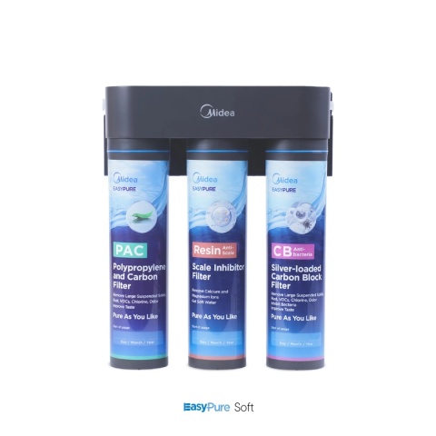 Midea EasyPure Soft filtr podzlewowy PAC RESIN CB AG+