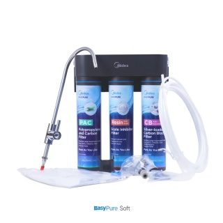 Filtr Midea EasyPure Soft pod zlew 3-stopniowy - lepszy smak wody i ochrona przed kamieniem 1232718485