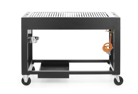 Grill gazowy Tampa 10 kW HENDI 700044 czarny