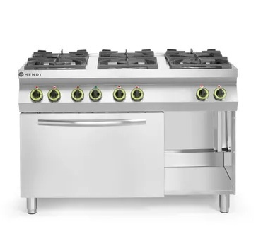 Kuchnia gazowa 6-palnikowa Hendi Kitchen Line - 225899