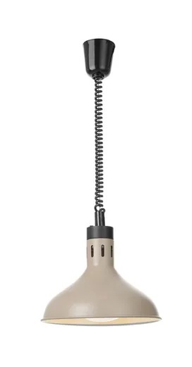 Lampa do podgrzewania potraw beżowa dzwon 250W Ø295×207 mm HENDI 273708