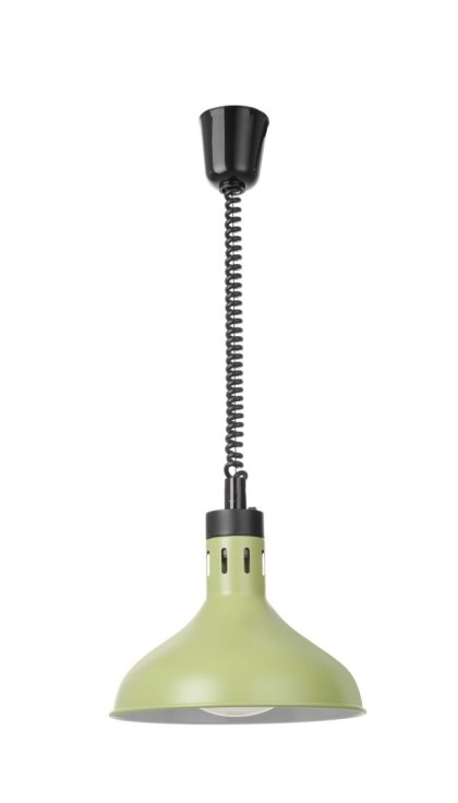 Lampa do podgrzewania potraw zielona dzwon 250W Ø295×207 mm HENDI 273692