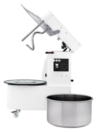 Miesiarka spiralna 32 l Prismafood 2 prędkości wyjmowana dzieża 88 kg/h 400V 1700W 1I064335