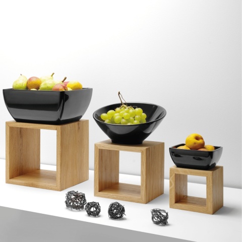 Miska kwadratowa z melaminy 190x190 mm Fine Dine Metro