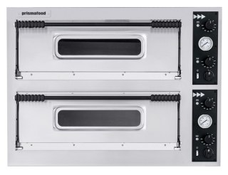 Piec do pizzy 2-komorowy Prismafood Basic Slim 400V 12000W 1F010198