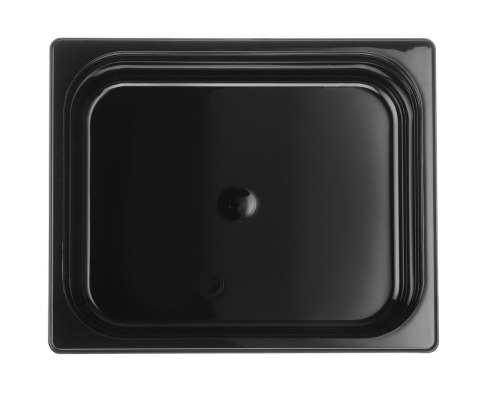 Czarny pojemnik GN 1/2 325×265×100 mm HENDI 882108